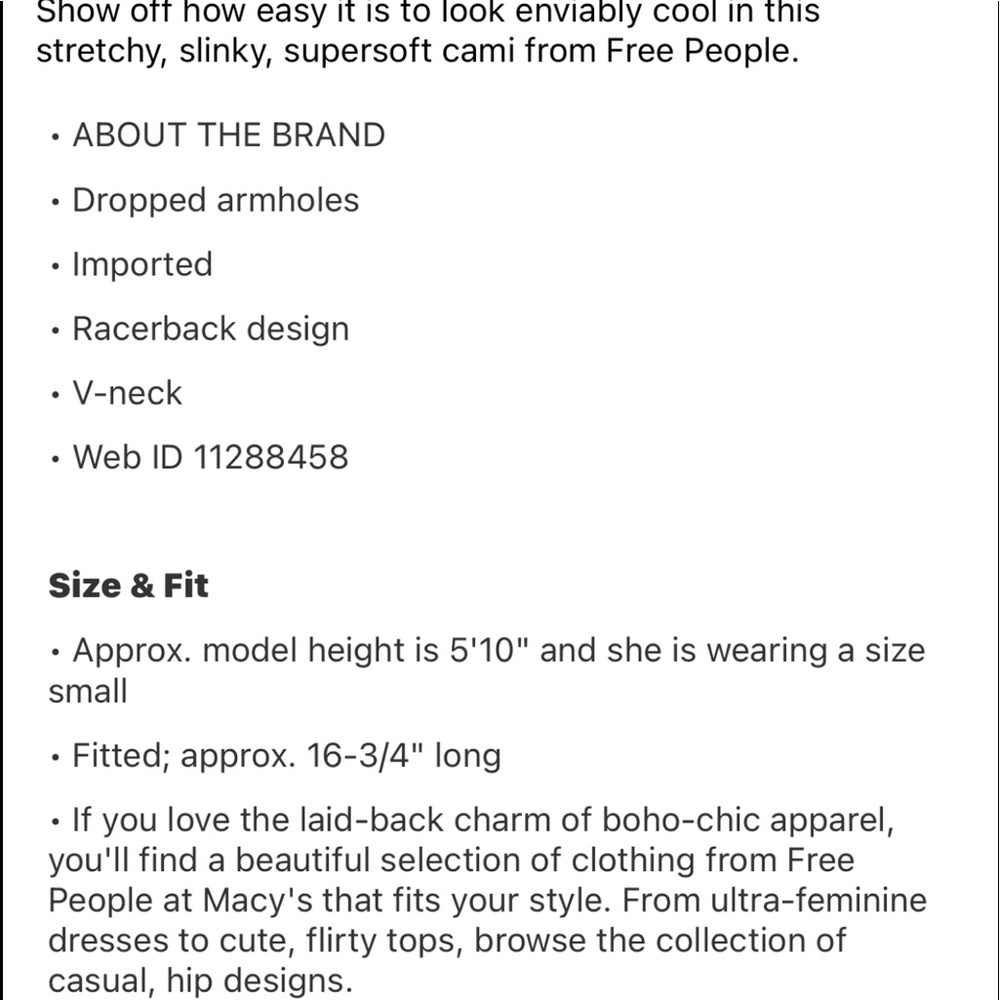 Easy Ribbed Camisole - Picture 5 of 5